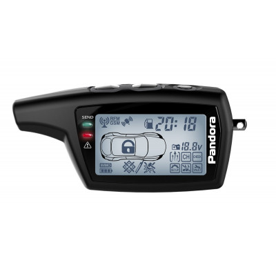 Брелок LCD DXL 079 black DX 50 S